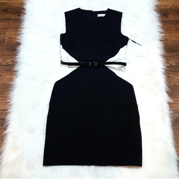 Calvin Klein Dresses & Skirts - Calvin Klein Colorblock Sheath Career Dress